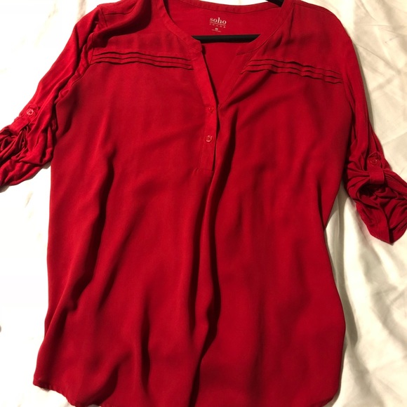 Red blouse - Picture 1 of 3